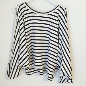 Free People FP Beach Collection Striped Top Size M